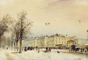 المحطة الشمالية ، فيينا ؛ The Nordbahnhof ، فيينا ، 1852