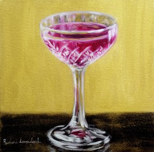 نخب سيدة، 2025 (زيت على قماش)