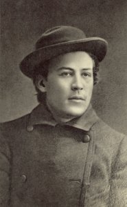 أنتون تشيخوف ، كاتب مسرحي روسي ، موسكو ، 1883 بواسطة مصور روسي