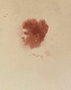 ماري بافلوفنا دي روسي - دوقة روسيا الكبرى ماريا بافلوفنا (1854-1920) ، مجهول. تصوير الجيلاتين الفضي بواسطة مصور روسي