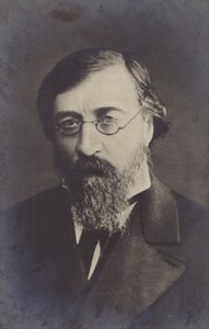 نيكولاي تشيرنيشفسكي (1828-1889) ، فيلسوف روسي ، اشتراكي وديمقراطي ثوري ، أواخر القرن التاسع عشر (صورة أبيض وأسود) بواسطة مصور روسي