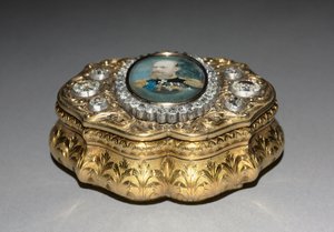 صندوق ، من صنع جوفرت ، c.1850 بواسطة المدرسة الروسية