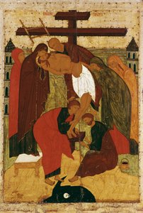 النسب من الصليب 1475-1499 بواسطة المدرسة الروسية