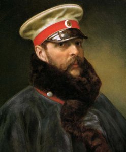 الإمبراطور ألكسندر الثاني ، c.1888 بواسطة المدرسة الروسية