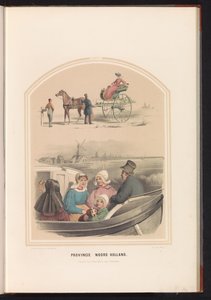 الزي التقليدي لشمال هولندا ، 1857 مقاطعة شمال هولندا. / XXIV (العنوان على الكائن) بواسطة فالنتين بينغ