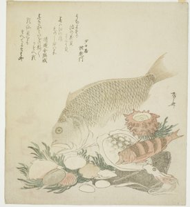الأسماك والأصداف بواسطة Ryuryukyo Shinsai