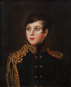 صورة للأمير الكسندر بافلوفيتش ستروجانوف 1795-1814 ، حوالي 1812 بواسطة اس اس سفينتسوف