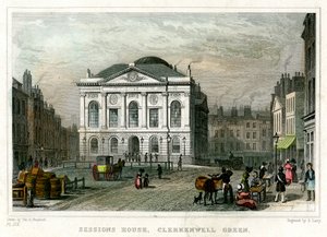 بيت الجلسات ، Clerkenwell Green ، Islington ، لندن ، 1831.