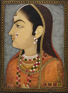 صورة لسيدة ، c1800 بواسطة صاحب رام