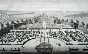 منظر للبرتقال في Geibach ، نقش بواسطة Johann Georg Pintz (1697-1767 / 8) بواسطة سالومون (بعد) الصغير