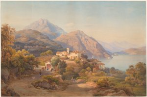 أمسية صيفية في Lago Maggiore بواسطة سليمان كورودي