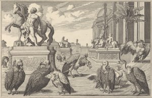 Residences Memorables de l'Incomporable Heros de Nôtre Siècle ، أو Edifices et Jardins d ... ، 1731-40. بواسطة سالومون الصغير