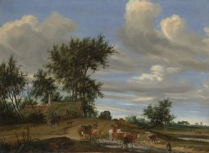 طريق البلد ، 1648.