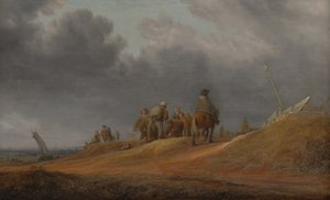 سوق على شاطئ البحر ، 1637.