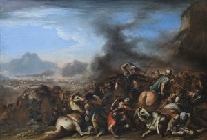 معركة بواسطة سلفاتور روزا