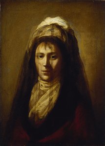 صورة للكونتيسة يكاترينا بتروفنا روستوبشينا 1776-1859 مرتدية الحجاب بواسطة سالفاتور تونسي