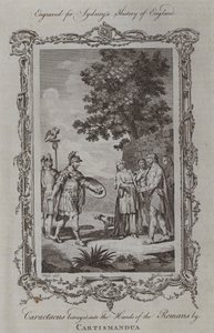 خيانة كاراكتاكوس في أيدي الرومان بواسطة كارتيسماندوا (نقش) بواسطة صموئيل (بعد) الحيتان