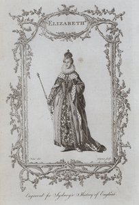 Elizabeth (engraving) بواسطة صموئيل (بعد) الحيتان