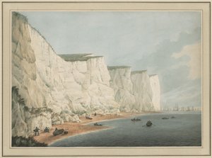 الأسطول قبالة الساحل ، بيتشي هيد ، ج. 1790-1805.