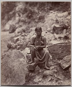 Lepcha Woman (number 1908) بواسطة صموئيل بورن