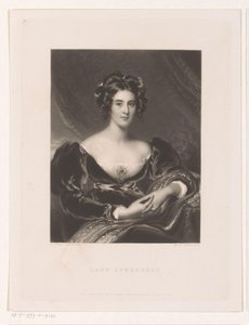Portret van Sarah Garay Lyndhurst ليدي ليندهورست (العنوان على الكائن)