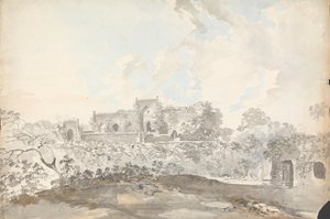 المسجد القديم في Rajmahal [Rajmahal] بواسطة صموئيل ديفيس