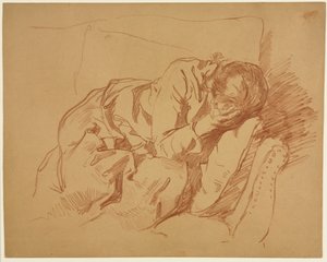 امرأة رثاء سارة إتش. كرون ، 1880 أو 1890. بواسطة صموئيل كرون