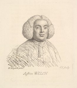 القاضي ويلش ، 1794. بواسطة صموئيل أيرلندا