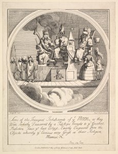 بعض السكان الرئيسيين للقمر ، كما تم اكتشافهم بشكل مثالي من قبل ... ، 1 مايو 1788.