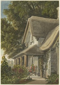 The Lodge, Broomwell House, Brislington, c.1824 (pencil & watercolor on paper) بواسطة صموئيل جاكسون