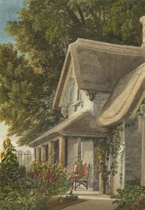 لودج في برومويل هاوس ، ج. 1824 بواسطة صموئيل جاكسون