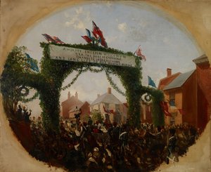 افتتاح منتزه كالثورب 1857 ، 1857.