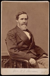 صورة هون. دبليو إف موريسون ، بين عامي 1876 و 1880. بواسطة صموئيل مونتاج فاسيت