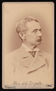 صورة لجون جيمس إينغلس 1833-1900 ، بين 1876 و 1880. بواسطة صموئيل مونتاج فاسيت