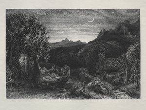 The Homeward Star ، 1883. بواسطة صموئيل بالمر
