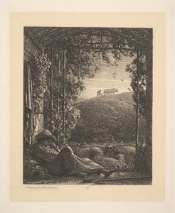 الراعي النائم ، الصباح الباكر ، 1857.