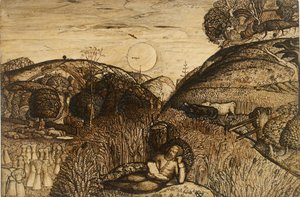 الوادي سميك بالذرة ، 1825.
