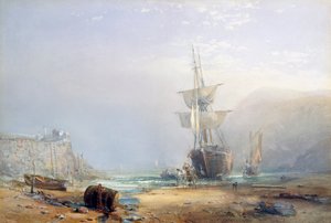 صباح ضبابي على ساحل ديفون ، 1853