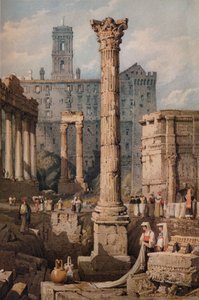 عرض في المنتدى ، روما ، c1823