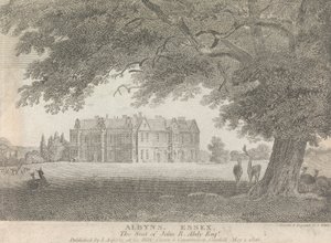 Albyns، Essex، The Seat of John R. Abdy، Esquire (نشر بواسطة L. Asperne) ؛ الصفحة 7 (المجلد الأول) بواسطة صموئيل رولي
