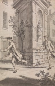 السعي (على الأرجح تصميم لـ Tyburn Chronicle) بواسطة صموئيل ويل