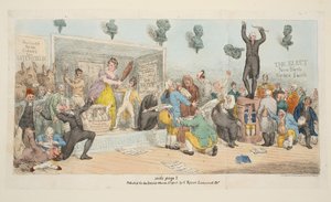 طبق من الساخر ، حانة. 1 مارس 1808 (نقش يدوي