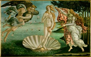 ولادة فينوس بواسطة Sandro (1444/5 1510) Botticelli
