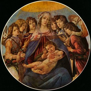 مادونا الرمان ، c1487 ، 1937. بواسطة ساندرو بوتيتشيلي