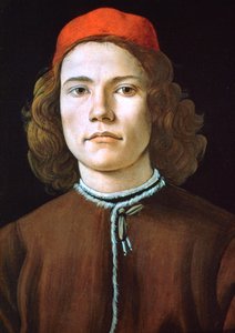 صورة لشاب ، c1480-1485 بواسطة ساندرو بوتيتشيلي