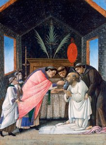 المناولة الأخيرة للقديس جيروم ، c1495 بواسطة ساندرو بوتيتشيلي