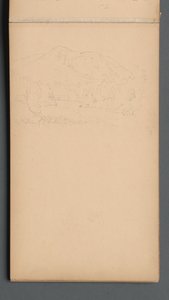 كراسة الرسم ، الصفحة 08: كارتر مونتيان ، 1859. بواسطة سانفورد روبنسون جيفورد