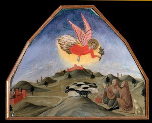 The Annunciation to the Shepherds - Painting