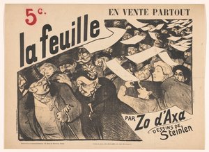 فاتورة إعلان عن La feuille by Zo d