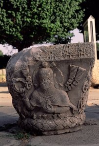 رأس المال يظهر خسرو الثاني كمحارب منتصر ، c.620
